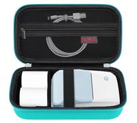 Elonbo Custodia per Label Maker Machine, Portable Mini Wireless Bluetooth Label Printer Borsa da viaggio, Verde