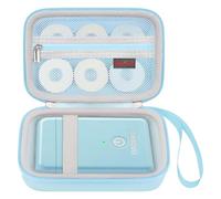 Elonbo Custodia per Nelko P21 / per TYPONOS P21 Label Maker Machine, Portable Bluetooth Label Printer Travel Bag, Mini Smart Phone Handheld Labeler Storage Holder