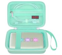 Elonbo Custodia rigida per Fujifilm Mini Link 2 / Fujifilm Mini Link Smartphone Stampante, Custodia protettiva da viaggio per stampante fotografica istantanea, Verde+verde