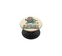 Elopement Funny Panicked Cat Retro anni '80 Wedding Planner PopSockets PopGrip Adesivo