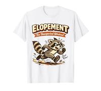 Elopement Lo Scherzo neurodivergente del Procione dell'allenamento inaspettato Maglietta