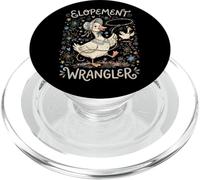 Elopement, Wrangler Goose Wedding Planner, da donna, con umorismo nuziale PopSockets PopGrip per MagSafe