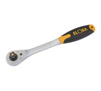 Elora 1/2"D 270Mm Quick Release Soft Grip Reversibile Ratchet 32 Tooth 55536