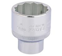 Elora 24880 11/16" 1/2" Ingranaggio Quadrato Drive Whitworth Bi-esagono Socket