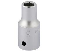 Elora Esagono Socket 1/4"D 5Mm Cromo Lunghezza Standard Metri 15231