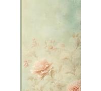 Elora James Lined Journal Notebook, 6.125" x 9.25" for women with Durable paper cover Journal for writing, College Ruled Notebook for Work & Note ... and Home Supplies, 160 Pages - Mint Vintage