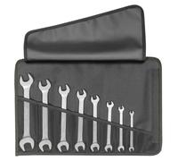 Elora Metrico Aperto Estremità Chiave Set 8 Pezzi 6 A 22mm Rotolo Up Borsa 18134