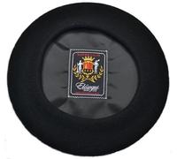 Elosegui Boina Basca Superlusso senza bordo 100% lana merino impermeabile, Nero , Taglia unica