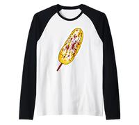 Elote Corn Mexicans Street Corn Lovers Mexican Food Elotero Maglia con Maniche Raglan