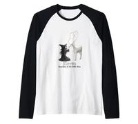 Elowen Guardian of The White Stag Maglia con Maniche Raglan