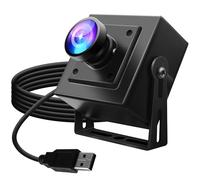 ELP 0.0001Lux Starvis USB Camera Grandangolare 1080P H.264 Webcam a bassa luminosità per computer Mini UVC USB2.0 Lightburn FOTOCAMERA HDR 100dB Webcam ad alta velocità 1080P @ 30fps Illuminazione