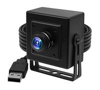 ELP 180 gradi obiettivo fisheye grandangolare USB fotocamera 1080p mini box webcam 1080p ad alta velocità UVC USB2.0 PC fotocamera CMOS OV2710 100fps 60fps 30fps video webcam per computer, laptop,