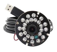 ELP 2mp Visione Notturna Modulo Fotocamera USB Ir Infrarossi con Microfono per Computer Mini 1080P H.264 PC Telecamera di Sicurezza Audio Video UVC USB2.0 Webcam Board CMOS AR0330 Lightburn Laser