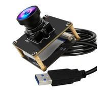 ELP 5mp 60fps Global Shutter USB3.0 Modulo fotocamera grandangolare 120 gradi Webcam Board per Computer Mini UVC USB3.0/2.0 Fotocamera PC ad alta velocità Lightburn Telecamere per Laser OG05B10 Webcam
