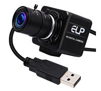ELP Bassa Illuminazione USB Fotocamera HD Zoom Manuale 4mm Lente PC Camera per Computer Mini UVC USB2.0 Webcam 0.01lux USB Industriale con Fotocamera 960P AR0130 Telecamera di Sicurezza USB per Laptop