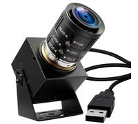 ELP Fotocamera USB 4K 120fps - Webcam ad alta velocità 12MP con zoom ottico manuale 3x - per golf, Raspberry Pi, Windows, Linux, Mac OS