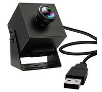 ELP Fotocamera USB 8K 48MP 6000P Ultra HD USB Webcam con 200 gradi grandangolare obiettivo fish-eye PC Computer Lightburn Fotocamera per incisore laser Plug and Play per scansione di documenti
