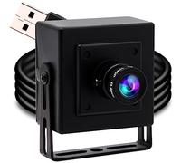 ELP Mini Box USB per computer 5 megapixel HD Webcam con obiettivo da 3,6 mm per visione artificiale OV5640 UVC USB2.0 Lightburn PC Camera per macchina per incisione, stampante 3D, robot, scanner 3D