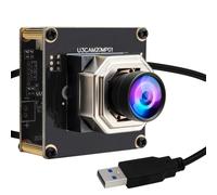 ELP modulo della macchina fotografica di USB dell'autofocus 20MP, webcam | Videocamera PC 100° M12, UVC USB2.0 Lightburn Camera per Laser, Ultra HD Auto Focus Webcam per Windows, Linux, Mac