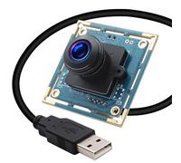 ELP Modulo fotocamera USB da 8 MP IMX179 Sensore Webcam Super HD 3264X2448 Telecamera USB integrata per industria, USB con fotocamera per Linux Windows Android Web Cams Plug&Play OTG Supporta Webcam