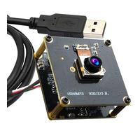 ELP Modulo fotocamera USB grandangolare da 48 MP 200 ms Veloce Autofocus Webcam Board 100 gradi No distorsione Lens PC CAMERA Mini UVC USB2.0 Backup Cam UHD Seconda Webcam 6000P Lightburn Camera per