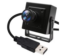 ELP Telecamera USB 260FPS per computer - Obiettivo grandangolare da 2,9 mm, mini fotocamera da 2 MP USB 2.0 PC, CMOS OV4689, 260 fps a 360P, 120 fps @ 720P, 60 fps @ 1080P FHD Webcam per Jetson Nano