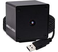 ELP Telecamera USB autofocus da 16 MP con custodia in metallo, mini webcam UVC USB2.0 4K con obiettivo 68 senza distorsione sensore IMX298 per PC e sorveglianza domestica