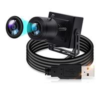 ELP Varifokus, obiettivo Web Camera 1080P, USB Computer Business Webcam,2,8 - 12 mm, grandangolo, Plug & Play,2 Megapixel IMX323 Sensor 0.01Lux Streaming Web Camera per Windows Android Linux