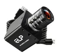 ELP Videocamera HDMI USB 3.0 4K con 60 fps e uscita simultanea, H.264 High Speed Low Illumination Color Lightburn Webcam, 3.6-10 mm Zoom 3X, Plug & Play per Windows, Linux e Android