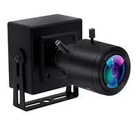 ELP Videocamera Web 1080P con obiettivo 2.8-12 mm Vario, 2 MP 30 fps Full HD Mini USB, per Raspberry Pi/Windows, 480p @100 fps USB2.0 manuale Focus grandangolare USB con fotocamera