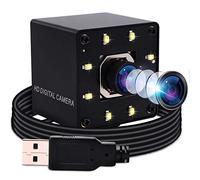 ELP Webcam 4K Autofocus USB visione notturna No-Distortion IMX415 Sensore Ultra HD Camera 3840x2160@30fps, UVC compatibile per videoconferenze