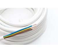 Elpar Cavo di alimentazione NYM-J ad alte prestazioni, 3 x 1,5 mm², robusto, flessibile, testato di sicurezza, risparmio energetico, durevole (10 m)