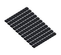 Elprico 100 Pezzi PA66 Pannello di Plastica Pannello Solare Cavo/Porta per L'uso Resistente All'aperto e Semplice Gestione dei Fili per Fissaggio del Filo Fotovoltaico Adatto