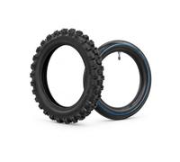 Elprico 2.50-10 Pneumatico da Moto e Set di Camera D'Aria con Valvola | Adatto a cerchi da 10\" su mini moto da cross, battistrada aggressivo e tassellato per la trazione sui sentieri, mescola di