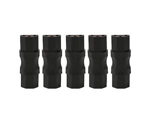 Elprico 5 Pz IEC320 C13 A IEC320 C15 Adattatore di Alimentazione Convertitore Standard in Rame Connettore 10A 250 V 2.5 A 250 V 2500 W Ampia Applicazione per Alimentatori Chassis PDU