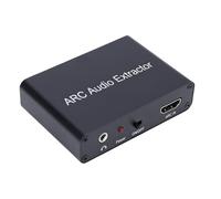 Elprico Adattatore ARC per Interfaccia Multimediale HD, Convertitore Estrattore Audio 192KHz a Ottico Digitale TOSLINK Coassiale L R 3,5 Mm per Amplificatore TV
