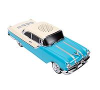 Elprico Altoparlante Bluetooth per Auto retrò 15W Decorazione per Desktop con Replica di Auto d'epoca (Verde pavone)