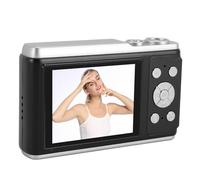 Elprico Autofocus per Fotocamera Digitale da 50 MP, Registrazione Video UHD 4K, Zoom 16x, Shake Anti, Flash LED, Batteria Ricaricabile, Facile Funzionamento con Effetti Filtranti, per (BLACK)