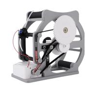 Elprico Bobina Elettrica per Avvolgitore di Filamenti per Stampante 3D, Sensore di Arresto Automatico e velocità Regolabile, con Adattatore di Alimentazione, per Nylon TPU ABS PETG da 1 Kg (Spina