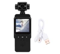 Elprico Camera da 1080p, Videocamera Vlog con Rotazione di Lenti a 270 Gradi e Stabilizzazione Intelligente, Lente Angolare Larga per la Fotografia All'aperto