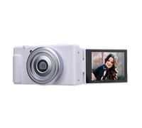 Elprico Camera Digitale 5k, Videocamera da Zoom da 80 MP 18x con Schermata a Foglietta da 270 "270 ° e Autofocus, Telecamera da Viaggio WiFi per la Fotografia di Vlogging