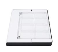 Elprico Carica Sostituzione del Dock per Il Diodo a Emissione di Luce Organica, 4 in 1 Stazione Dock per Kit di Accessori con Un Cavo di Ricarica di Tipo C USB, Controller di Gioco con (Nero Bianco)