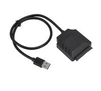 Elprico Cavo SATA a USB 3.0, Adattatore per Disco Rigido da USB 3.0 a SATA III per Disco Rigido HDD da 2,5 3,5 Pollici, Compatibile con 98 SE ME 2000 XP 7 8 10, Linux, OS X 8.6 o