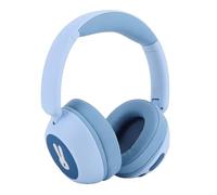 Elprico Cuffie Bluetooth per Bambini, Cuffie Wireless con Limite di Volume 85 DB, 25 Ore di Riproduzione e Luci a LED, Design Pieghevole e Confortevole per i Viaggi dei Bambini e degli (BLUE)