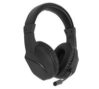 Elprico Cuffie da Gioco Wireless per PC, Cuffie da Gioco Bluetooth 2.4G Wireless con Luce RGB e Microfono con Cancellazione del Rumore, Design Flessibile Pieghevole a 120°, Batteria da (BLACK)