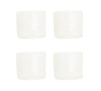 Elprico Cuscinetti per Piedini per Cuscino in Plastica per Macchina da Cucire per, 4 Pezzi Antiscivolo Riduzione del Rumore Riduzione delle Vibrazioni del Letto, Ottimo per Progetti di Cucito Fai