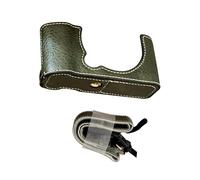 Elprico Custodia in Mezza Pelle PU per Fotocamera X-M5 (GREEN)