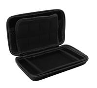 Elprico Custodia per il Nuovo 3DS XL/2DS XL, Custodia Protettiva da Viaggio con Shell Protettivo Duro con Slot per Carte e Tasca Interna (BLACK)