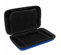 Elprico Custodia per il Nuovo 3DS XL/2DS XL, Custodia Protettiva da Viaggio con Shell Protettivo Duro con Slot per Carte e Tasca Interna (BLUE)