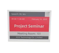 Elprico Display E Paper da 13,3 Pollici, Schermo E-Ink a 3 Colori, Etichetta del Cartellino del Prezzo dello Schermo Elettronico Bluetooth Modificabile, Batteria Incorporata da 4000 MAh,